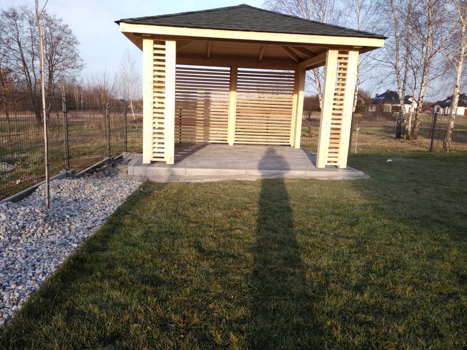 Altanka drewniana .3,5 X3,5 m