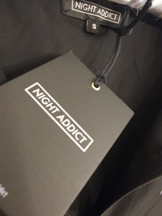 NOWA ala dres dresowa bluza zamek kurtka czarna s 36 m xs 34 wiosna