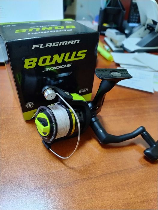 Новий комплект FLAGMAN Bonus спінінг 5-25г + котушка 3000С + шнур