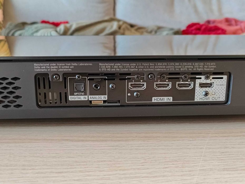 Sony HT-X1 - 2.1 Canais Soundbar / Barra de som - PVP 370€