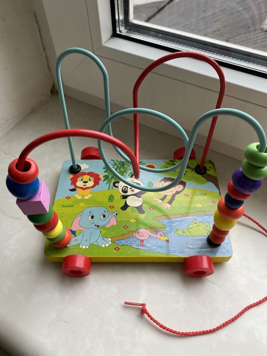 Пальчиковий лабіринт на колесиках