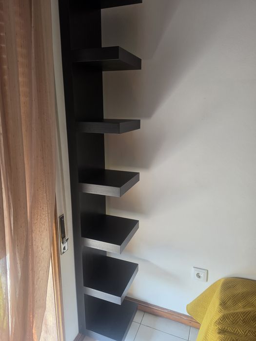 Estante Lack 30x190 preto