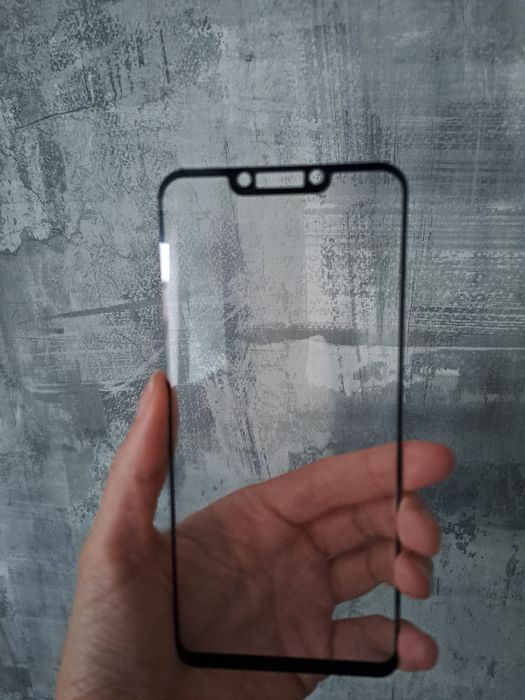 Szkło na ekran Huawei Mate 20 Lite z czarną ramką nowe