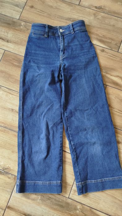Spodnie jeansowe culotte H&M