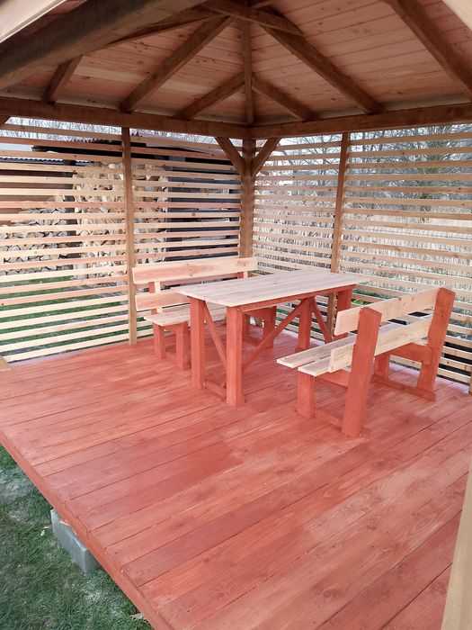 Altanka i meble ogrodowe