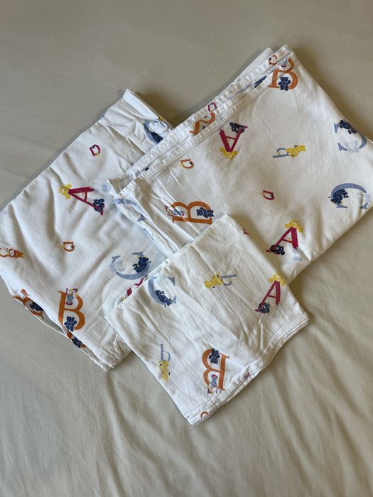 Conjunto de lençois cama de solteito