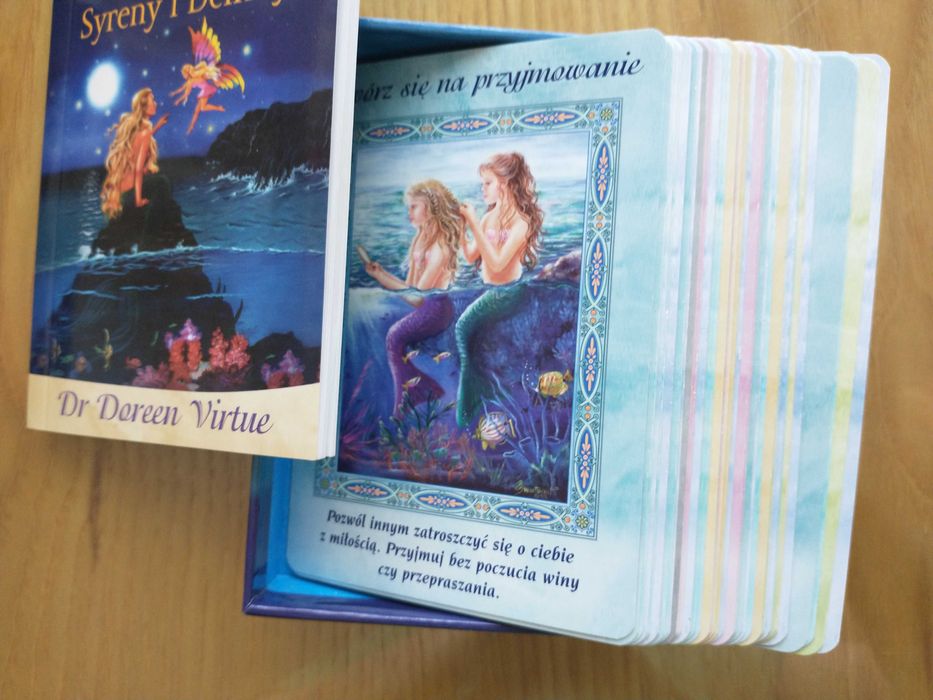 Karty tarota Karty Magiczne Syreny i Delfiny  D. Virtue