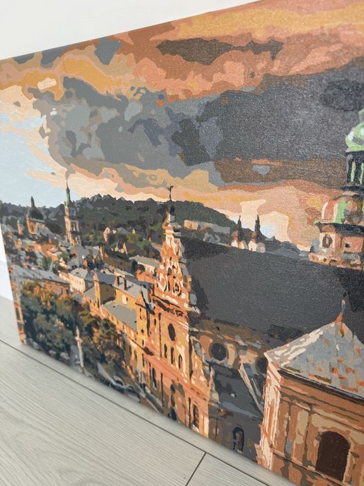 Картина Львів акрил