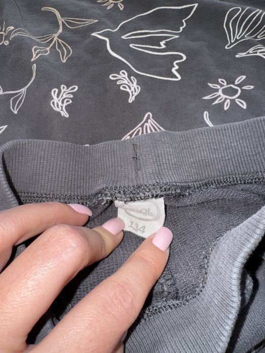 Dres  komplet dresowy Cool Club 134 140 szary dla dziewczynki