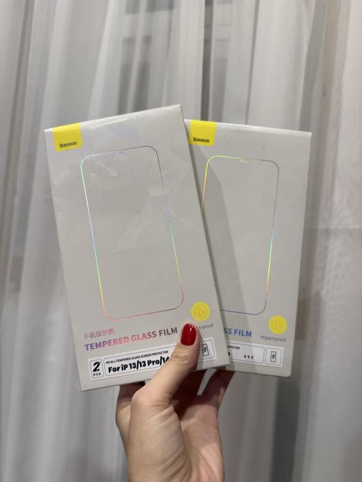 Скло захисне Remax Baseus Ugreen iPhone 12 13 14 16 Pro