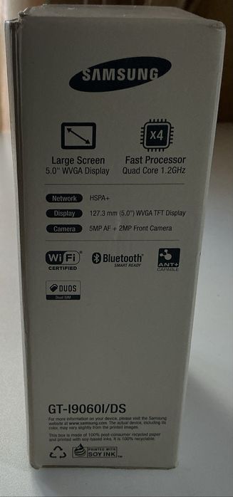 Samsung Galaxy Grand Neo Plus Duos para Peças carrega mas não liga