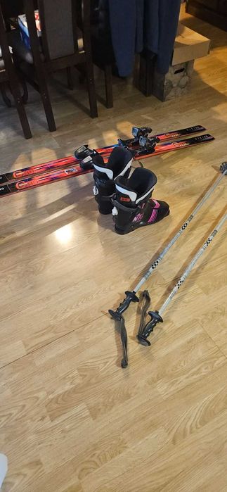 Narty Nordica zestaw