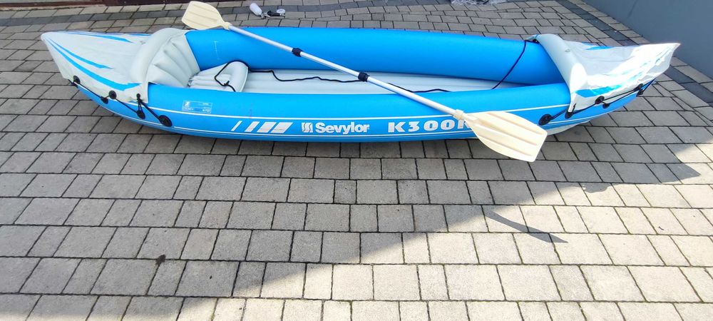 Kajak gumowy dmuchany