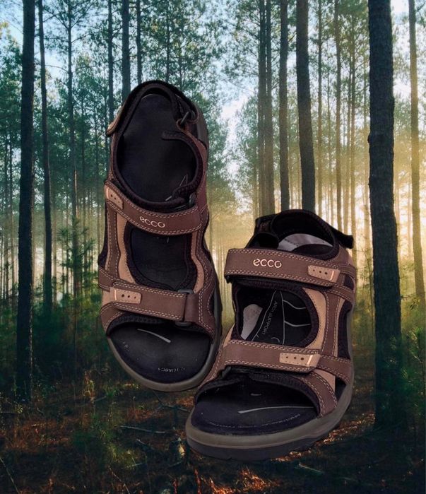 Ecco Offroad sandałki trekkingowe skórzane męskie 44