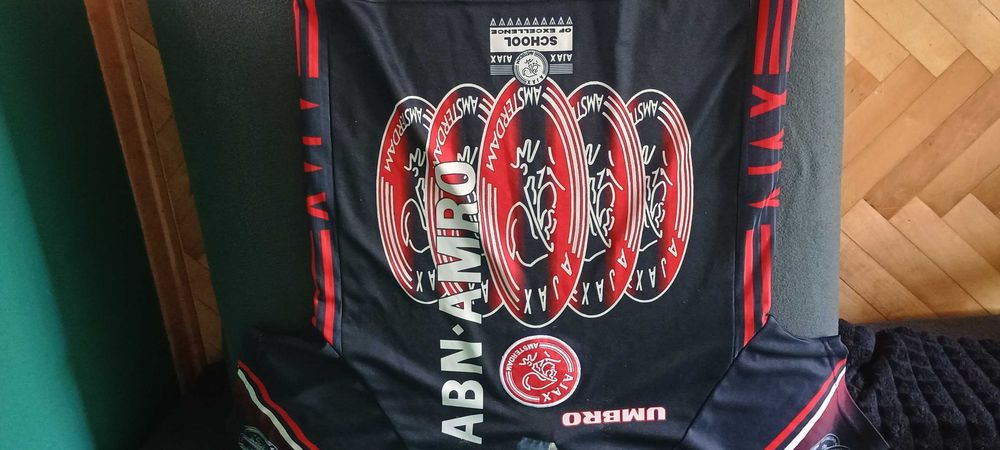 Umbro Ajax Amsterdam ABN AMRO – oryginalna koszulka vintage M