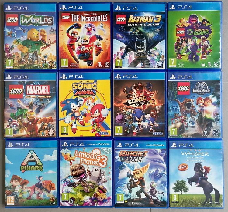 Jogos Infantis Playstation 4 e 5 (PS4) (PS5)