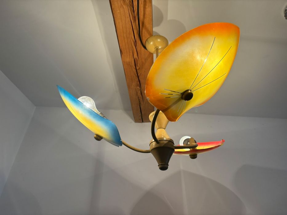 Lampa sufitowa Kasiński PRL