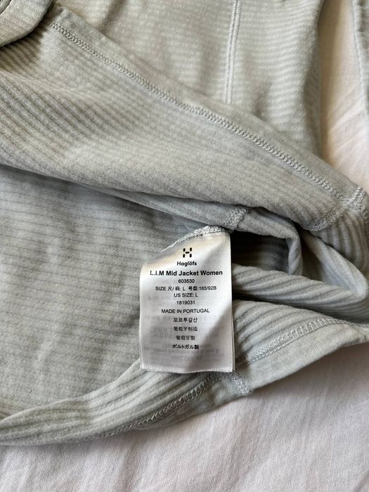 Жіночий технологічний фліс Haglöfs L.I.M Mid Jacket Women (Розмір L) / Кофта