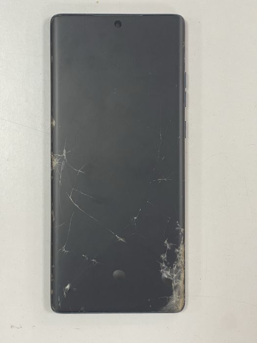 Оригінальна рамка з динаміком та шлейфами Motorola Edge 50 Fusion (Дисплей під заміну/донор)