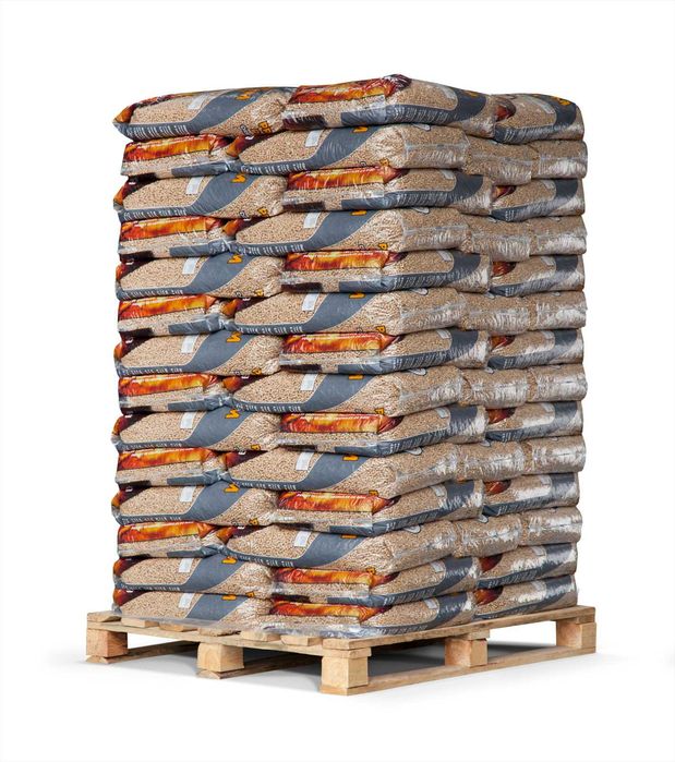 Opał, Pellet Premium iglasty 6 mm, certyfikat DIN PLUS A1, Wylewa