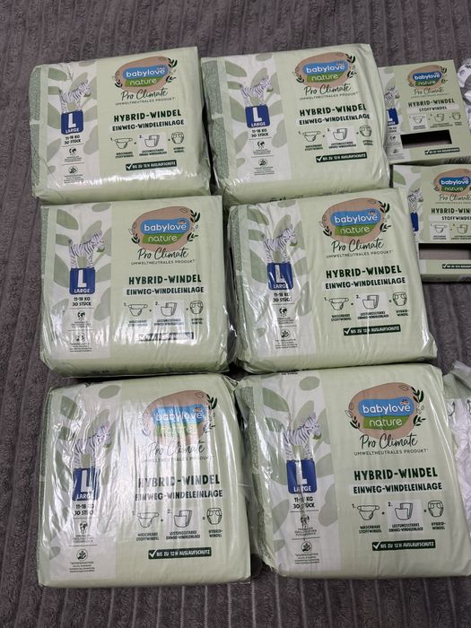 Підгузки еко babylove nature pro climate