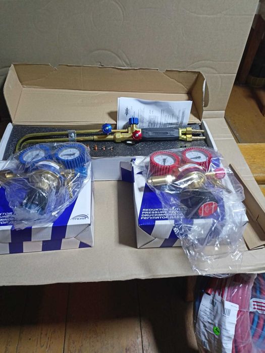 zestaw do spawania gazowego acetylen- tlen