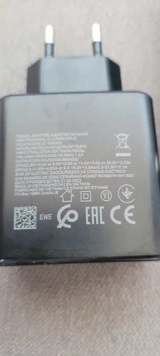 Ładowarka 45w kabel c do Samsunga