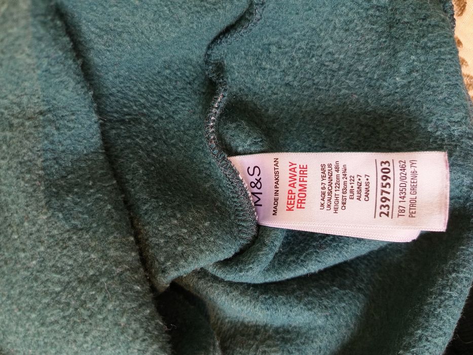 M&S фірмовий світшот в стилі old school на 6-7 років