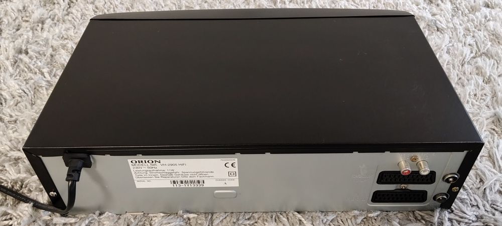 Magnetowid Video Wideo VHS ORION VH-2905 HI-FI Stereo pilot 6