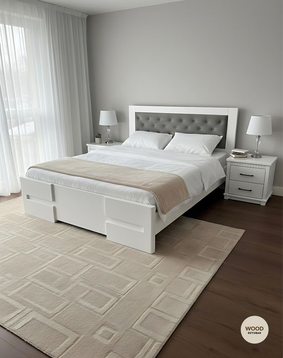 Ліжко з масиву (вільха)