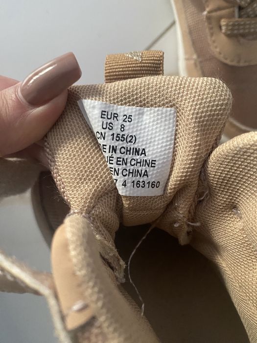 Wodoszczelne wodoodporne buty za kostkę H&M 25