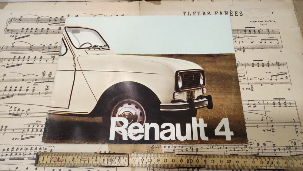 Catálogo Renault 4 Antigo