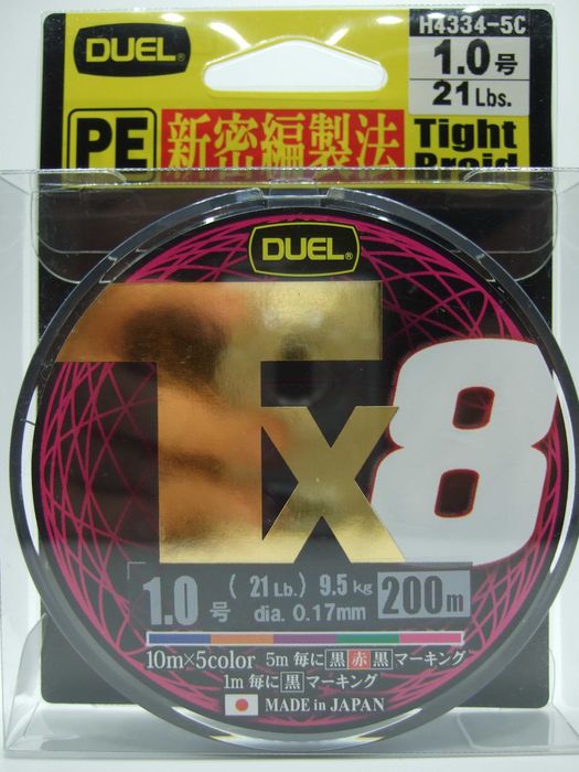 Шнури PE Duel, Shimano та Seaguar...