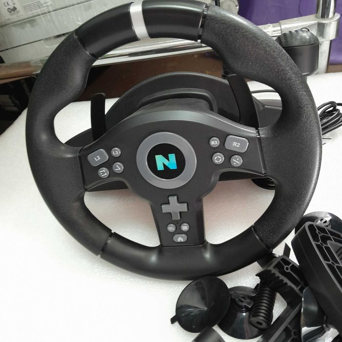 Ігровий кермовий комплект NiTHO Drive Pro V200 (Педалі + КПП)