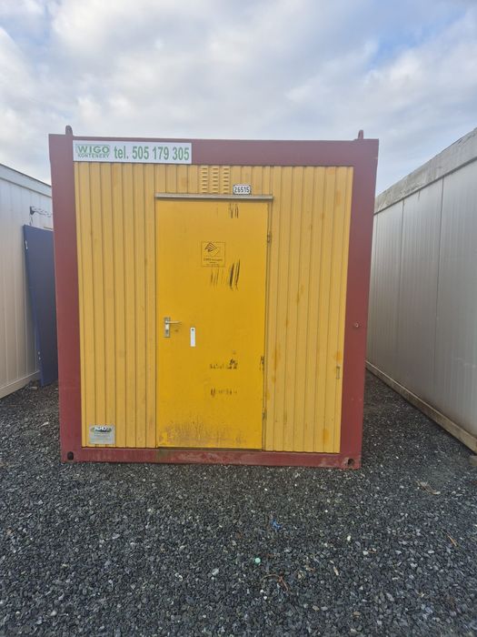 Kontener socjalny biurowy