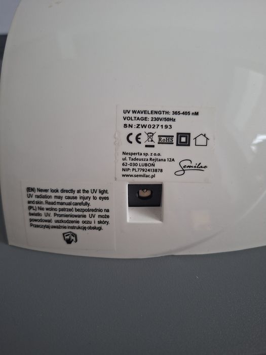 Lampa LED UV Semilac