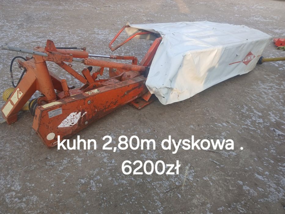 Kosiarka dyskową boczna , czołowa