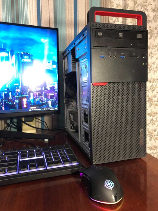 Игровой ПК Intel i3/8Gb/R7 250/SSD256 компьютер системный блок
