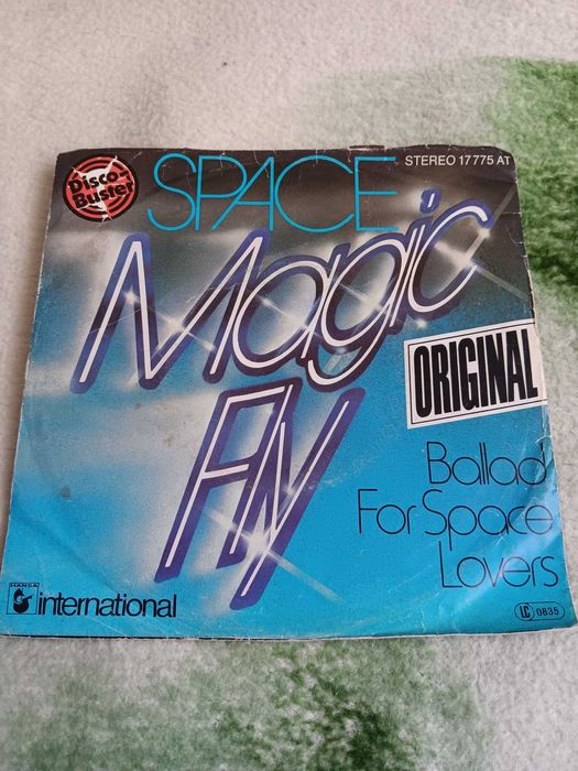 płyta winyl singiel starocie Space Magic Fly antyk