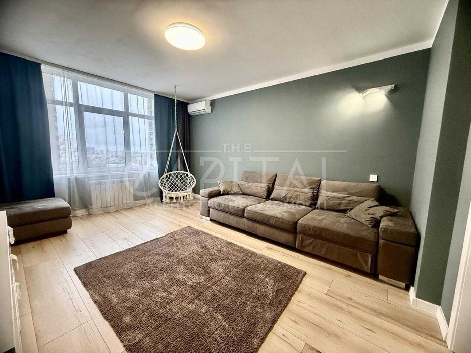 в оренду стильна 3-кімнатна квартира в ЖК “Зелений острів 2”