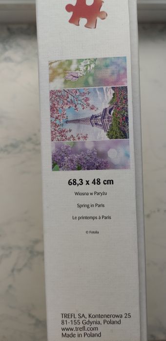 Пазли Trefl 1000 ел. Весна в Парижі