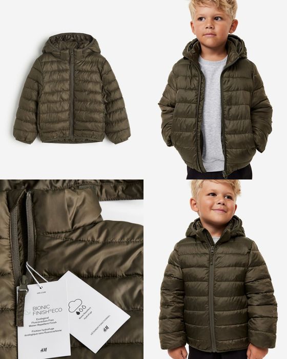 Куртка́ на хлопчика h&m  бомбер демисезон softshell h&m