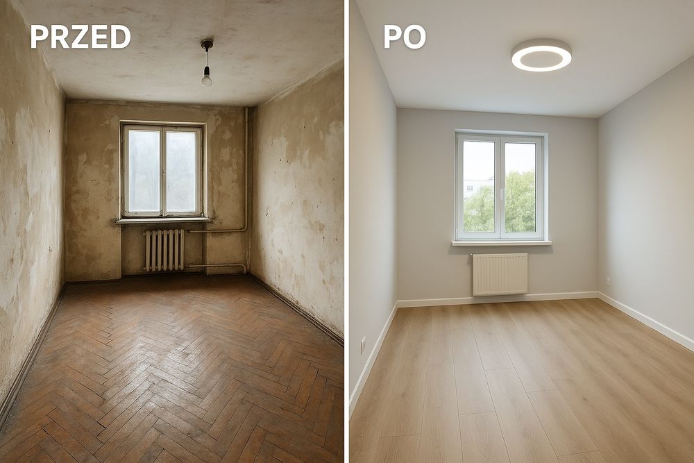 Kompleksowe wykończenia i remonty mieszkań – Chorzów, Katowice i okoli  Chorzów • OLX.pl