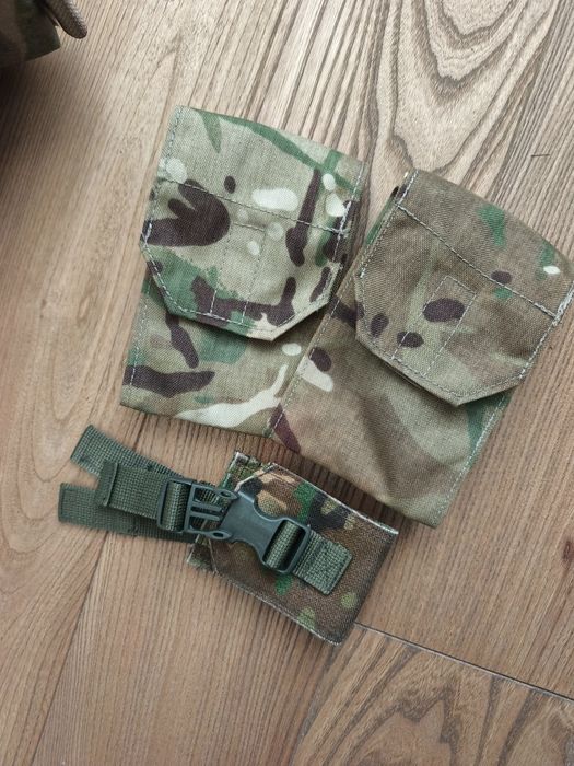 Сумка для протигаза GSR Gas Mask Respirator Field Pack Bag/Сухарка. MTP Британія, мультикам оригінал. б/у.