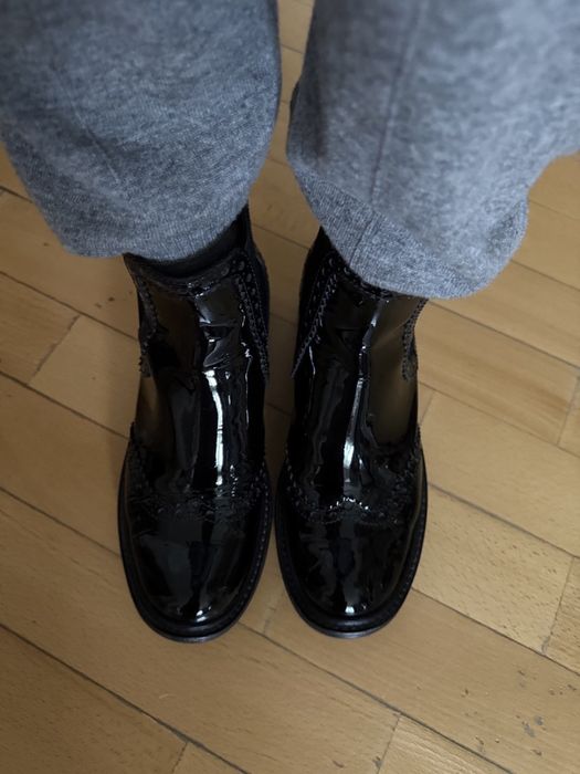 Кожаные Ботинки челси MIU MIU, размер 38!