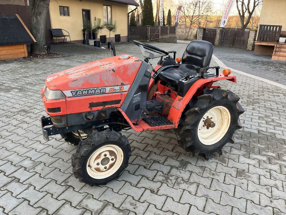 Traktorek yanmar ke3 14 km 4x4 dobry stan sprawne