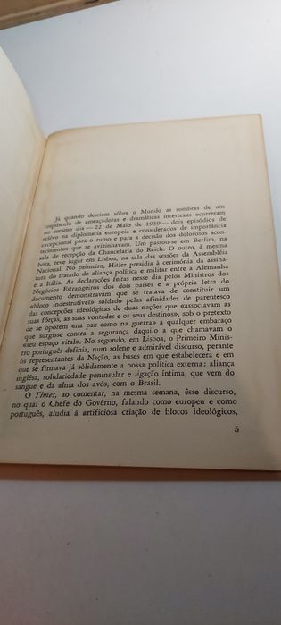 Portugal e a Europa, Neutralidade Colaborante - Luiz Teixeira (1945)