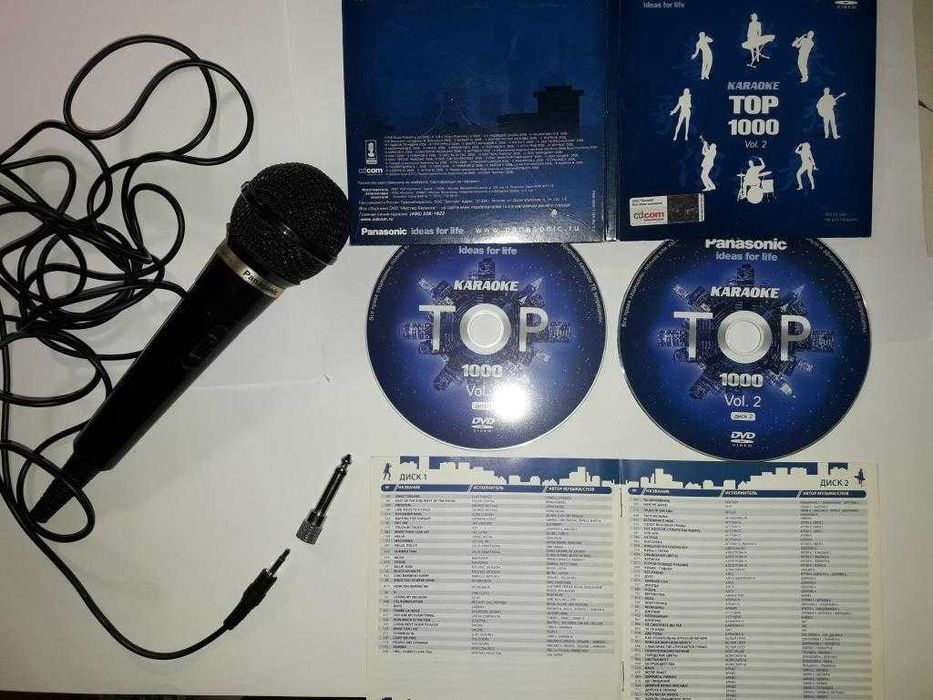 Акуст сист 5.1 Panasonic мікроф караоке DVD SB-HC/HF/HS560+SB