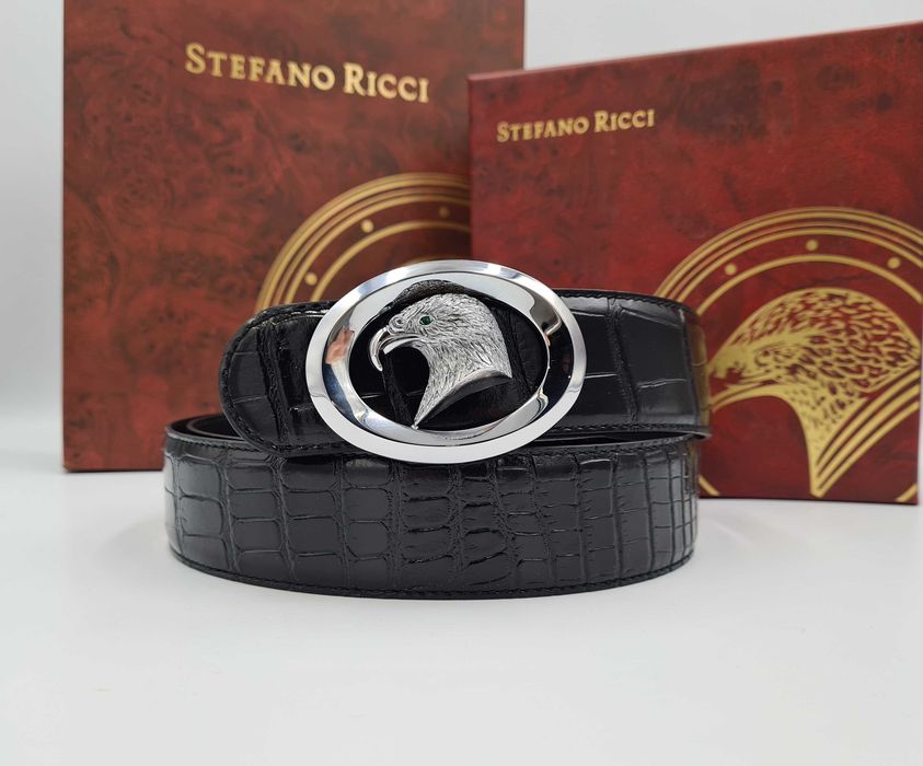 чоловічий ремінь Stefano Ricci. мужской ремень SR стефано ричи