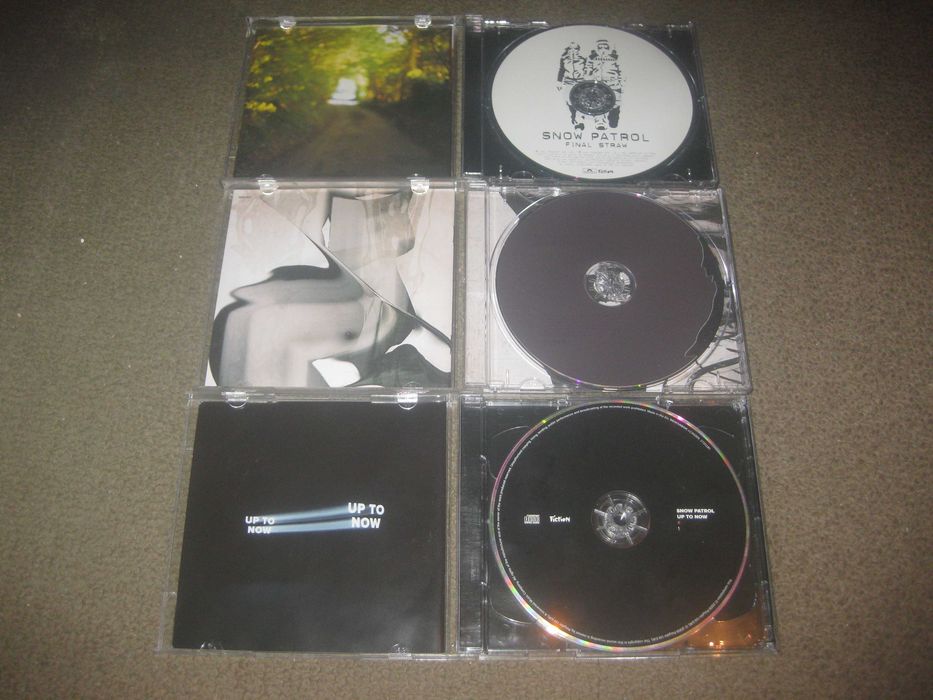 3 CDs dos "Snow Patrol"